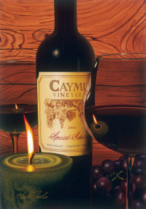 Jacobs, Scott. Caymus by Candlelight. 2006. Park West Gallery Collection.