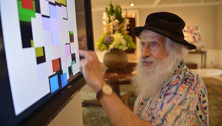 Yaacov Agam was named one of the 100 people positively affecting the Jewish world by Algemeiner newspaper.