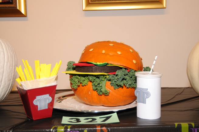 Hamburger Pumpkin