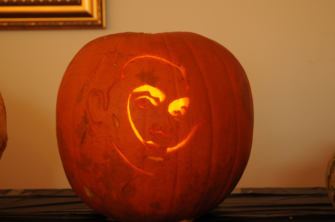 Salvador Dali Pumpkin