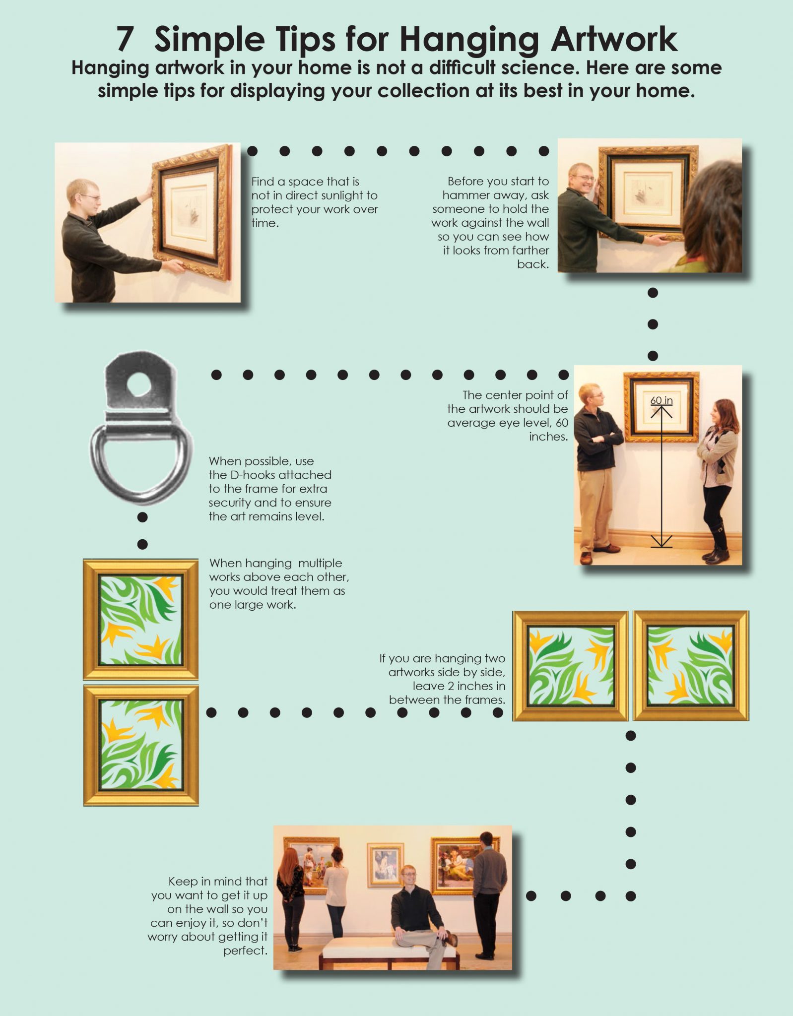 7 simple tips for hanging artwork Park West Gallery