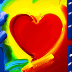 Peter Max Heart Series