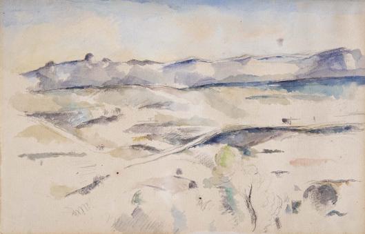 Cezanne The Chaine de l'Etoile Mountains