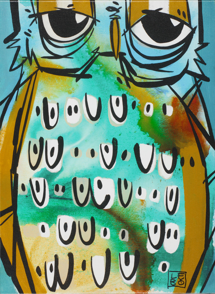 Lebo art owl Park West Gallery