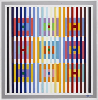 "Pre-Mazor No. 3" (1987-89), Yaacov Agam 