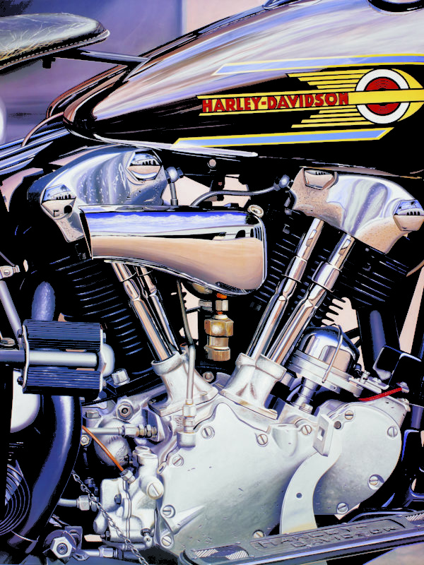 Scott Jacobs motorcycle art