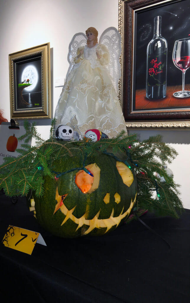 Park West Gallery pumpkin contest 2016 Nightmare Before Christmas