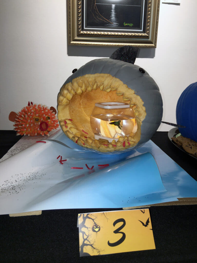 Park West Gallery pumpkin contest 2016 shark