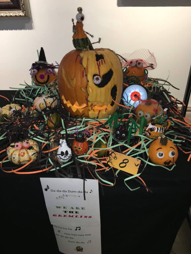 Park West Gallery pumpkin contest 2016 gremlins