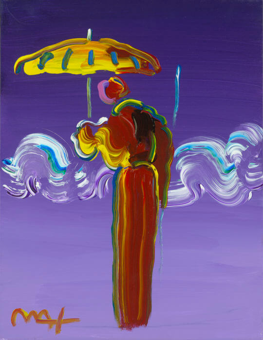 Sage with Umbrella and Cane Peter Max Park West Gallery