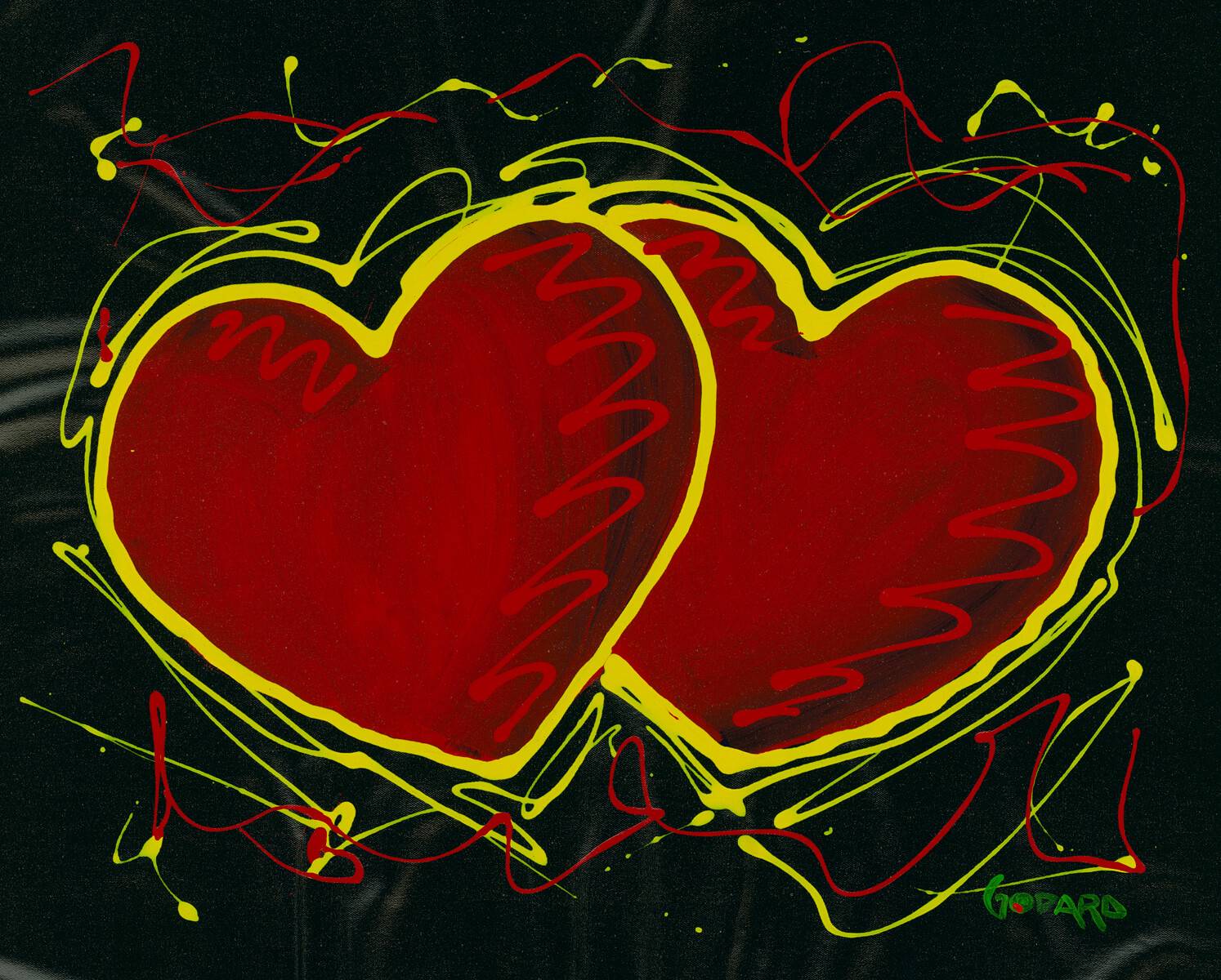 "Hearts for Hope" (2016) Michael Godard