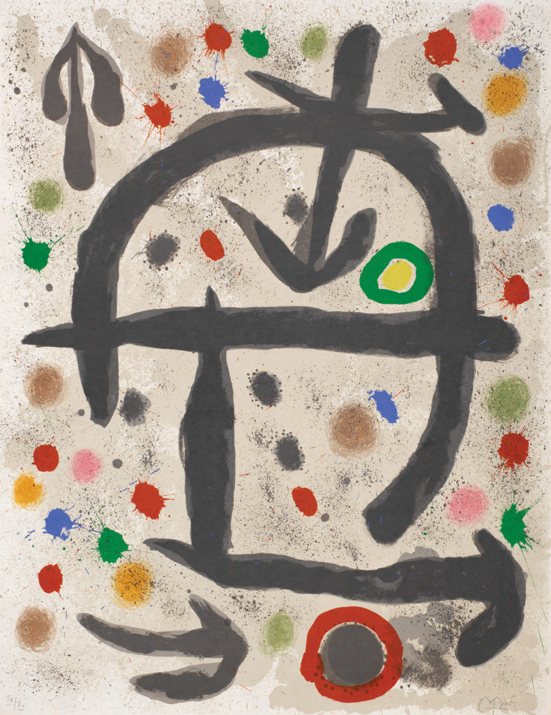 "Les Perseides V" (1970) Joan Miro
