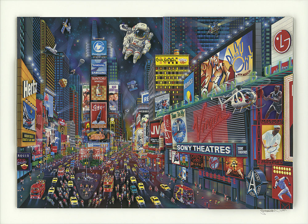 Times Square Panorama 2013 Alexander Chen