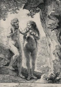 Rembrandt van Rijn. Adam and Eve, 1638.