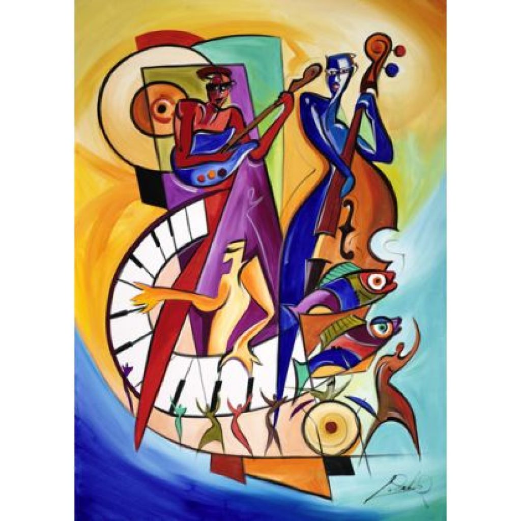 alfred gockel, panama city, jazz festival, park west gallery