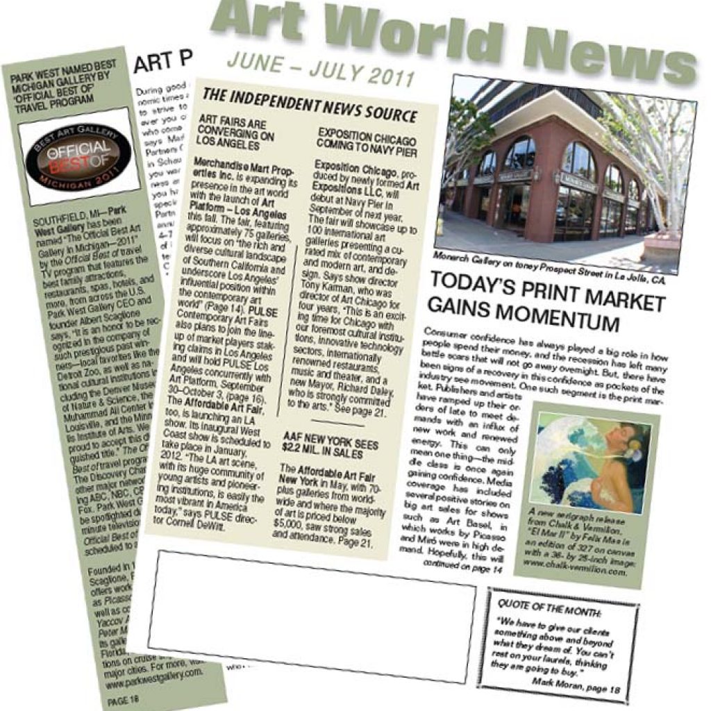 art world news, park west gallery