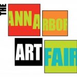 the ann arbor art fair logo, park west gallery