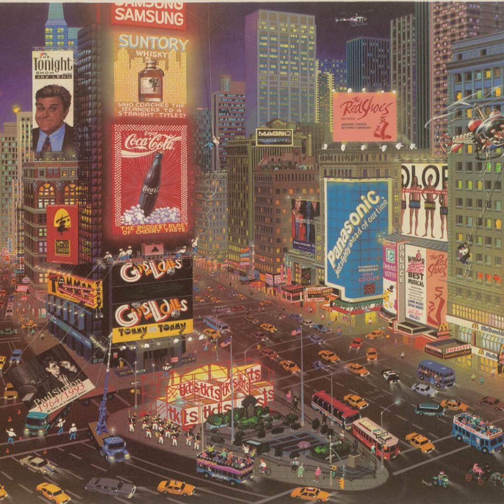 Times Square, Alexander Chen, Park West Gallery Collection