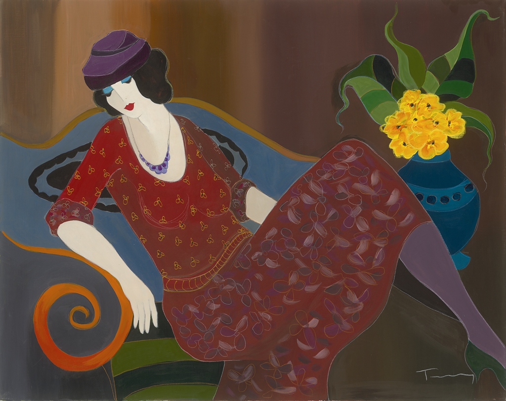 Itzchak Tarkay Paintings Park West Gallery Artist