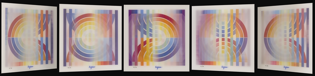 "Holo 9A-11A-12B" (2007), Yaacov Agam