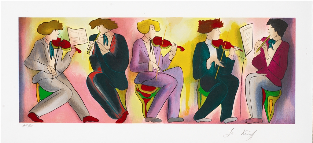 "4 Hommes Romantiques" (2011), Linda Le Kinff