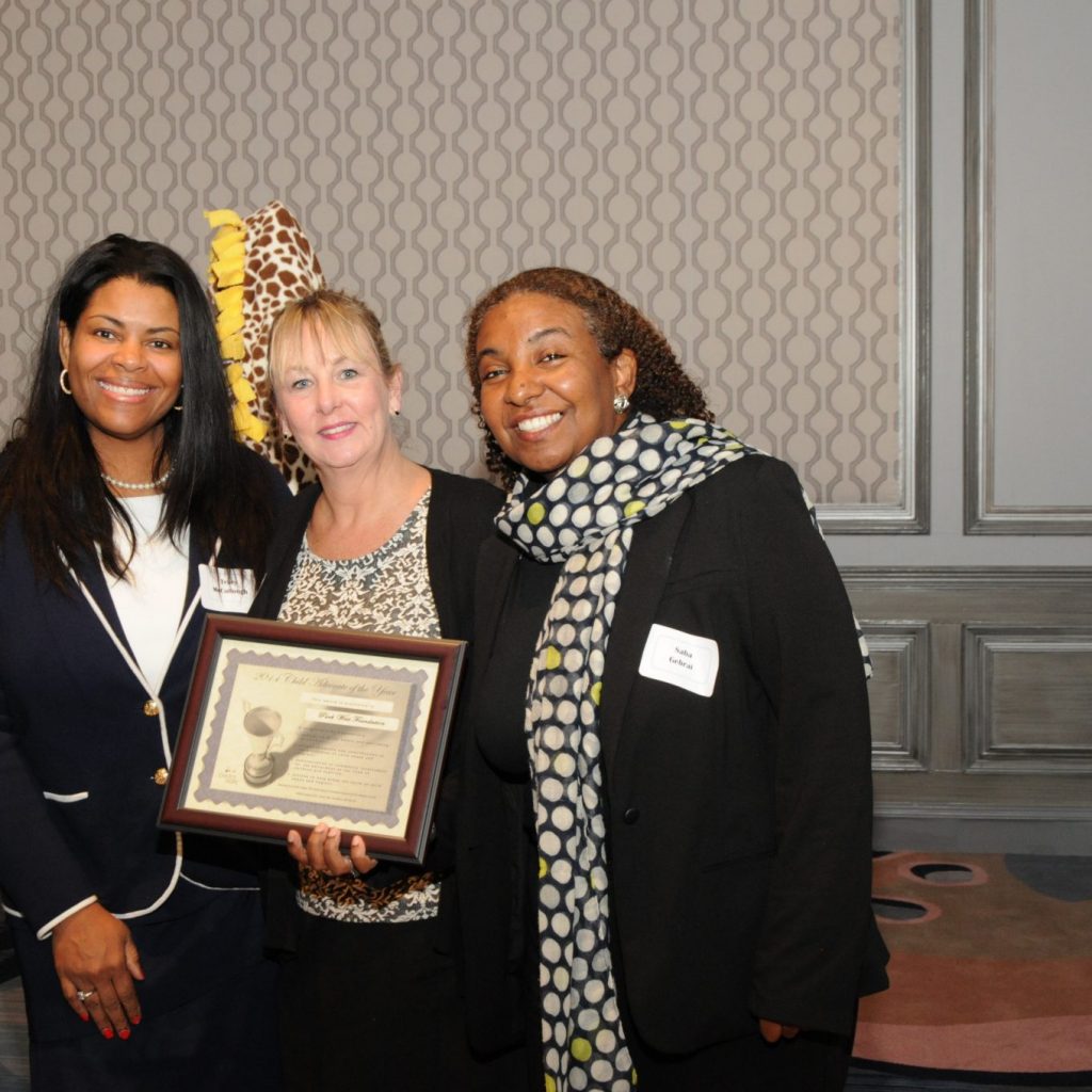 Tracy McCullough, Joni Dewan, and Saba Gebrai