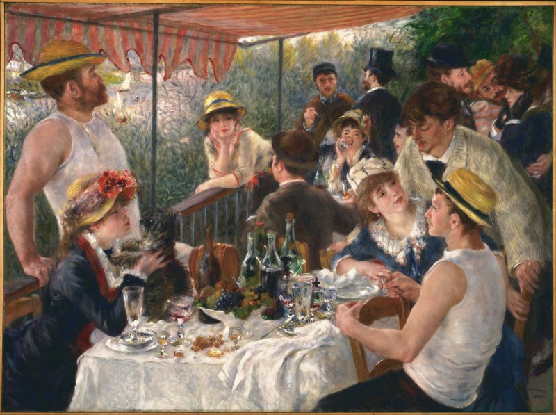 Pierre-Auguste_Renoir - Luncheon of the Boating_Party