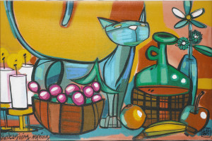 Lebo art cats Park West Gallery