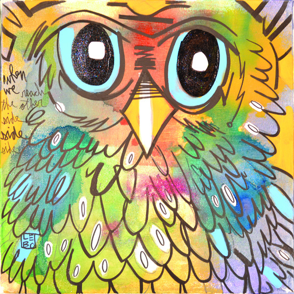 Lebo art owl Park West Gallery