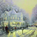 Thomas Kinkade holiday