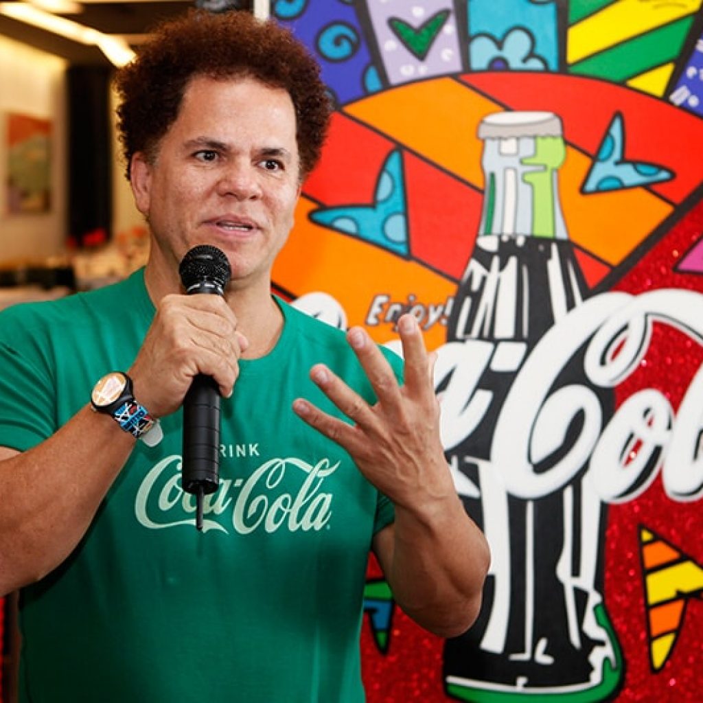 romero britto coca cola