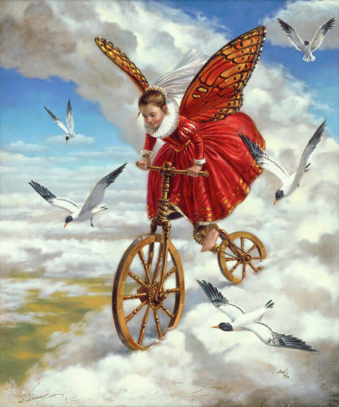 Michael Cheval absurd art