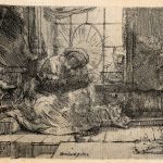 The Virgin and Child with the Cat Rembrandt van Rijn