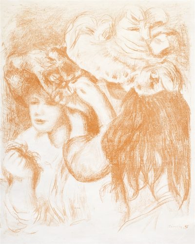 “Le Chapeau Epingle” Pierre-Auguste Renoir Park West Gallery