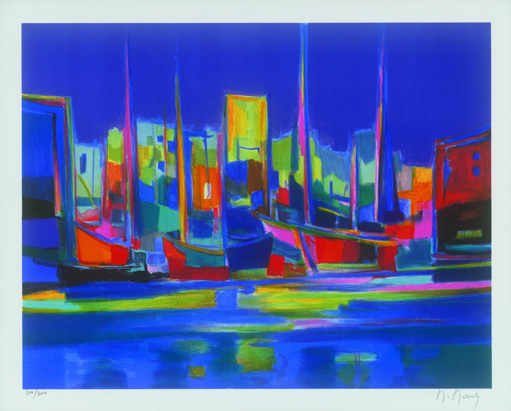 Port a la Nuit Bleue 2007 Marcel Mouly