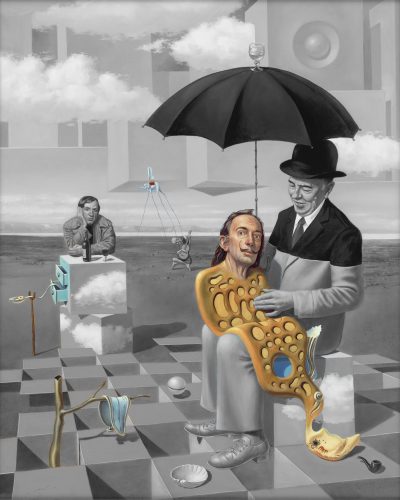 Lullaby of Uncle Magritte Michael Cheval Park West Gallery