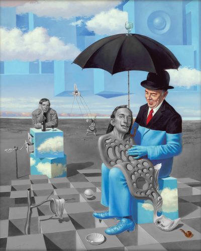 Lullaby of Uncle Magritte Michael Cheval Park West Gallery