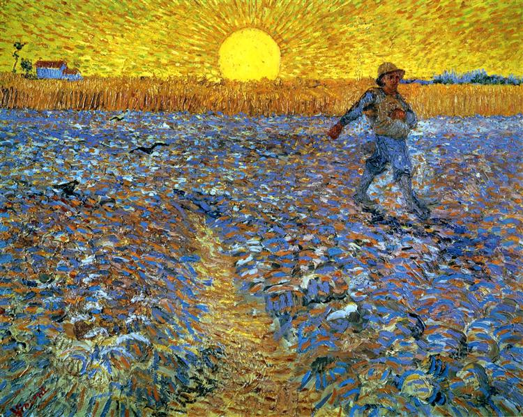 The Sower Vincent Van Gogh