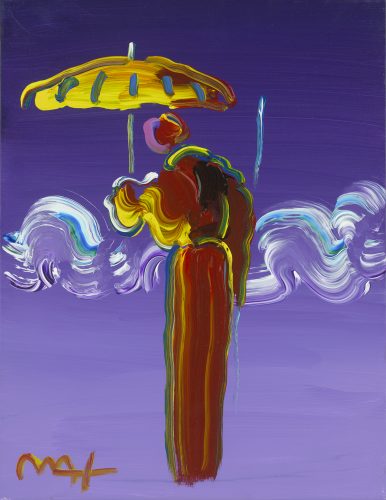 Sage with Umbrella and Cane Ver. V Peter Max Park West Gallery