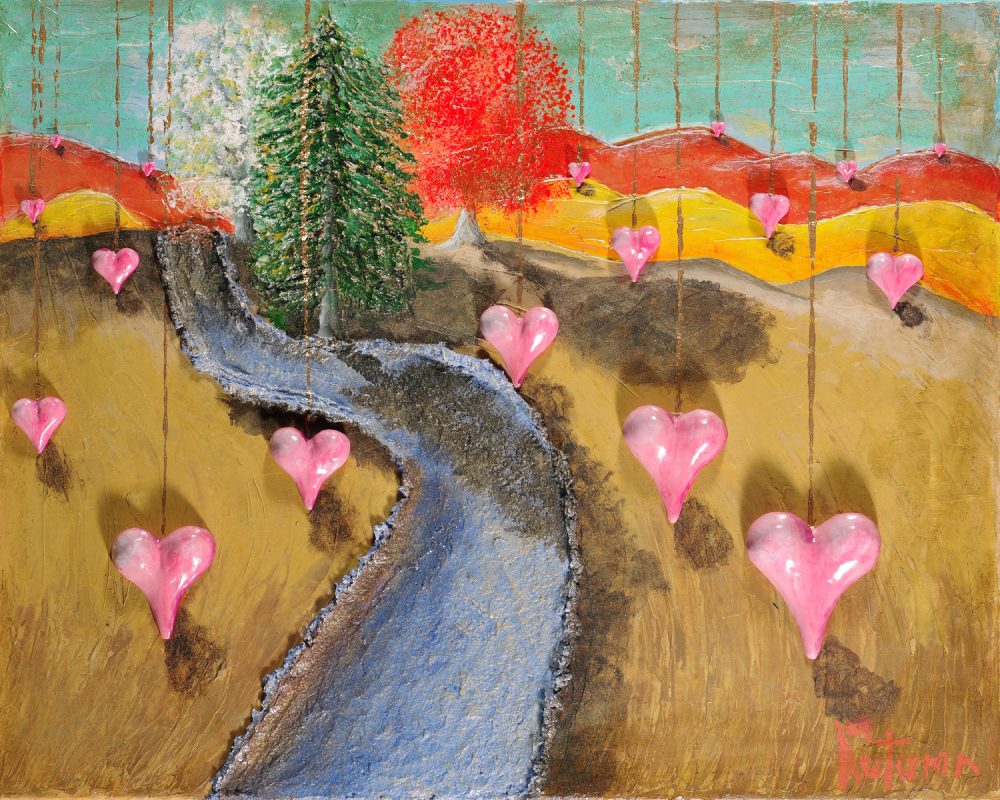 Dripping Hearts Autumn de Forest Park West Gallery