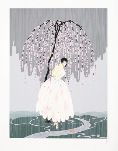 Blossom Umbrella Erte Park West Gallery