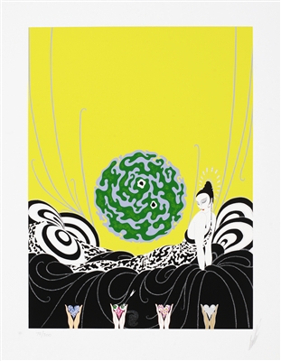 Selection of a Heart Erte Park West Gallery