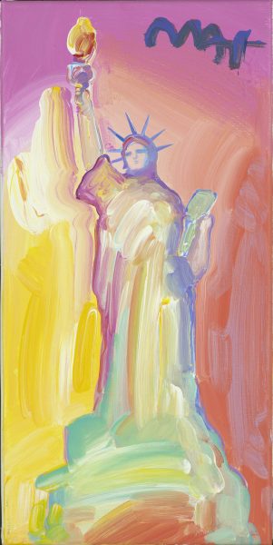 Statue of Liberty Peter Max Park West Gallery