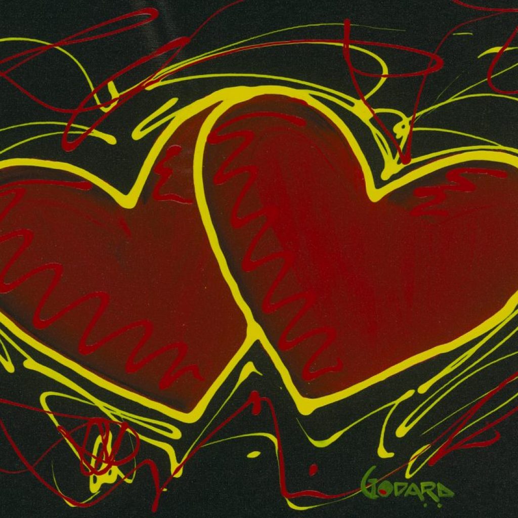 Michael Godard Hearts for Hope St Jude Park West Gallery