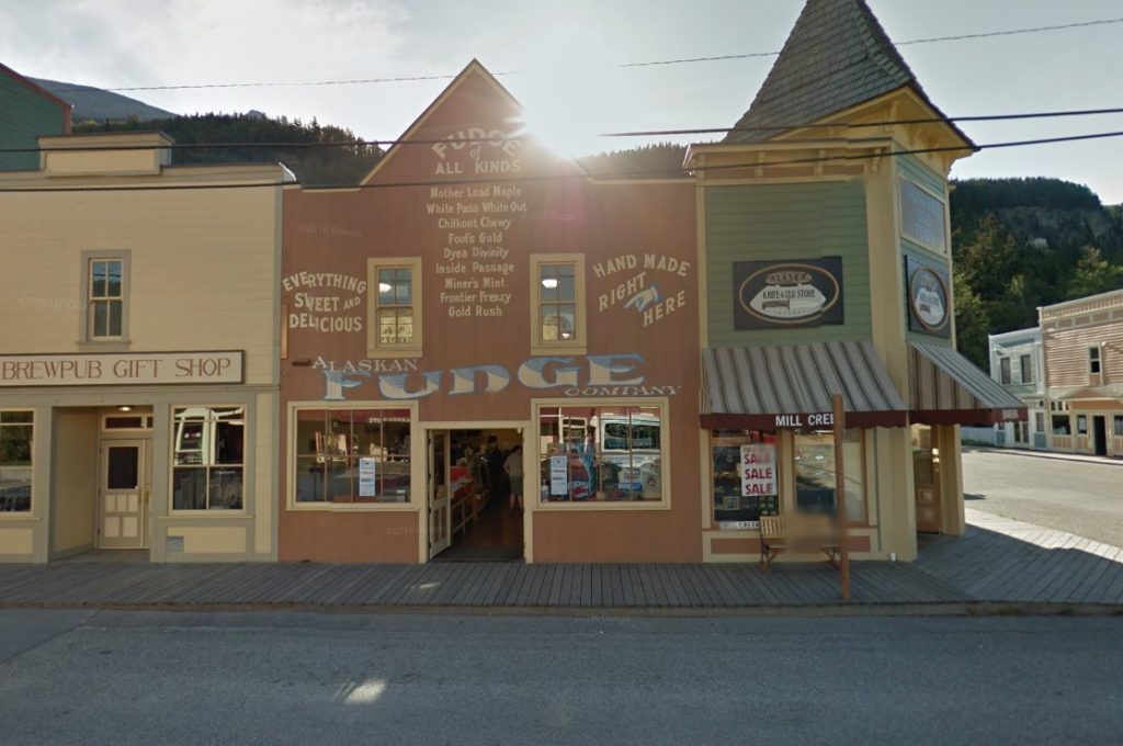 The Alaskan Fudge Company in Skagway