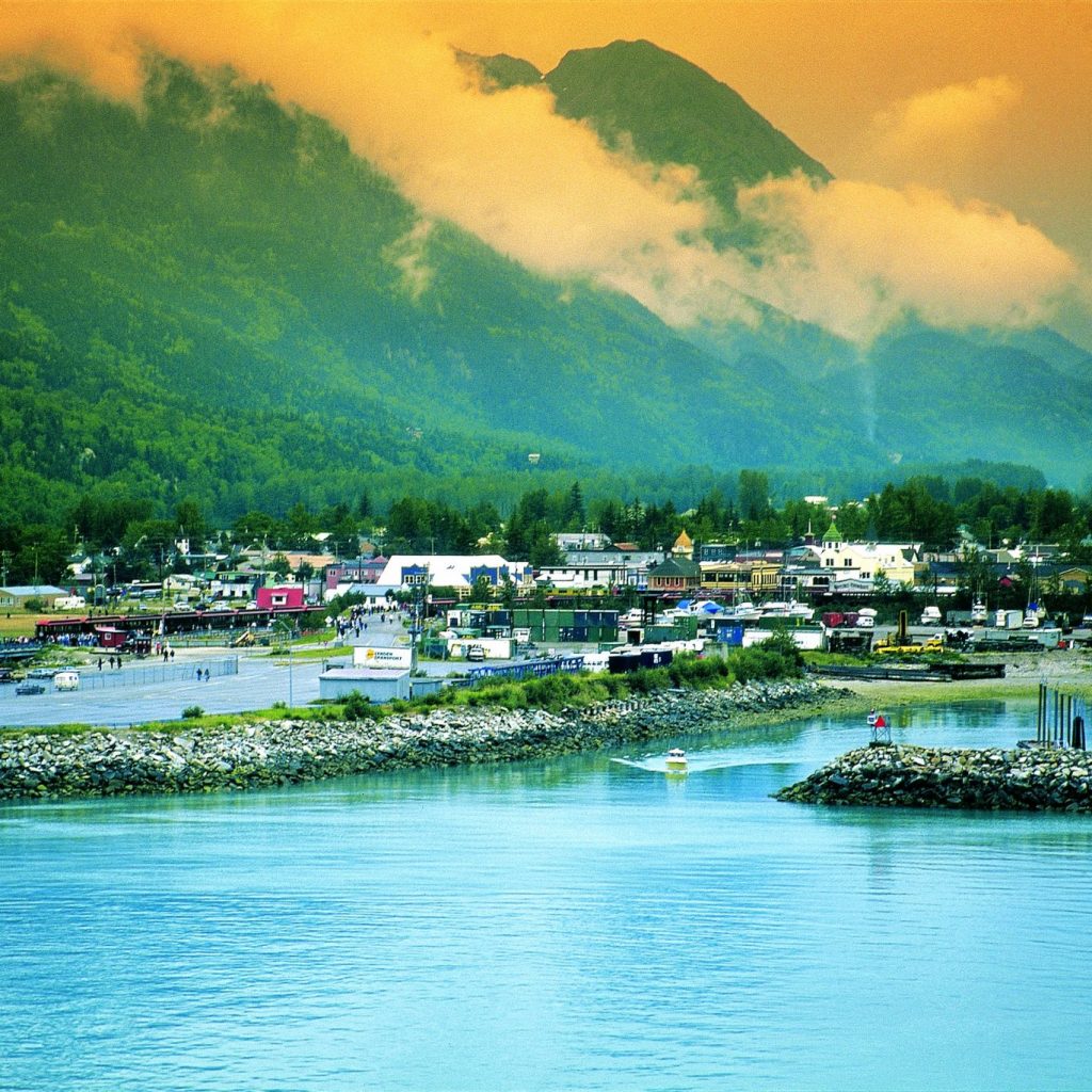 Skagway, Alaska harbor