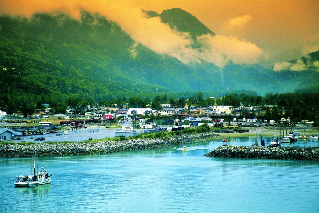 Skagway, Alaska harbor