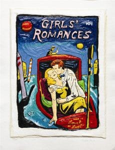 Pop Art Girl's Romances by Leslie Lew