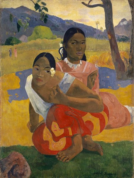 “Nafea Faa Ipoipo” (When Will You Marry?), 1892, Paul Gauguin