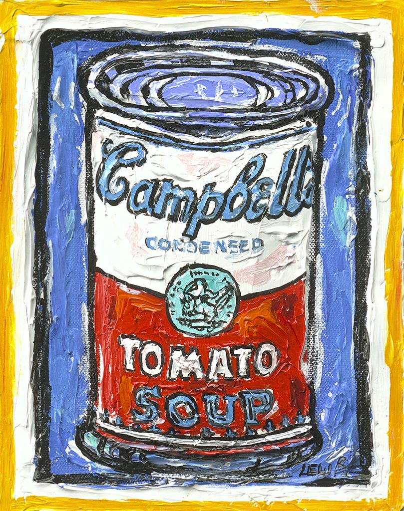 Pop Art Campbell's Soup Can Leslie Lew